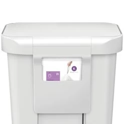 Simplehuman 45 Litre Plastic Pedal Bin With Liner Pocket -Comfortable Home 1000068129 alt02