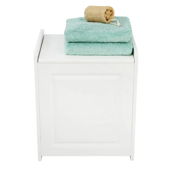 Lloyd Pascal Verona White Laundry Basket 8 Lloyd Pascal Verona White Laundry Basket - Image 6