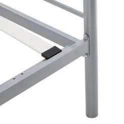 Julian Bowen Alpen Silver Bedstead -Comfortable Home 1000088704 alt03