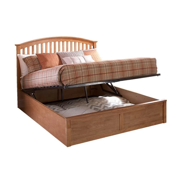 GFW Madrid Wooden Ottoman Bed 4 GFW Madrid Wooden Ottoman Bed - Image 2