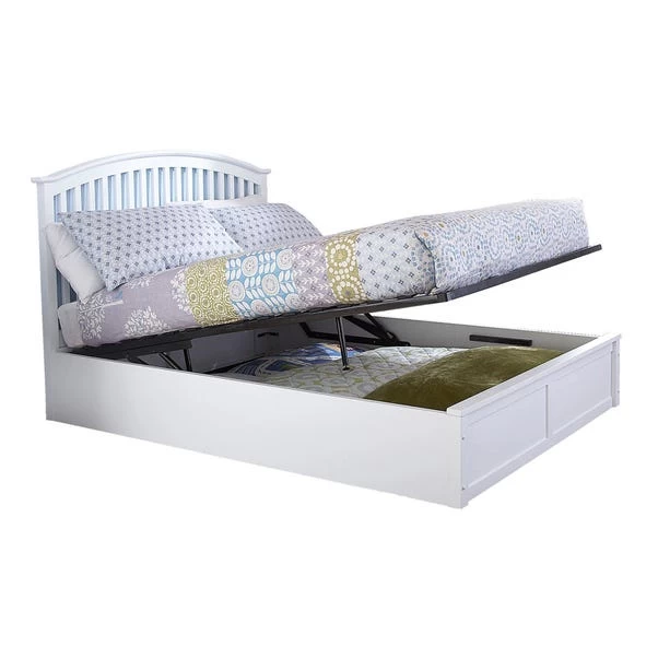 GFW Madrid White Ottoman Bed 4 GFW Madrid White Ottoman Bed - Image 2