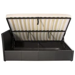 GFW Seattle Black Ottoman Bed Frame -Comfortable Home 1000088790 alt03