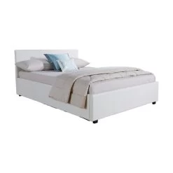 GFW Seattle Ottoman Storage White Bed Frame -Comfortable Home 1000088792 alt02