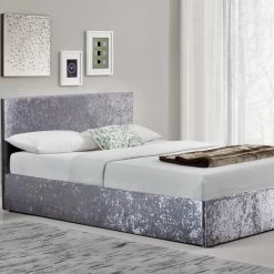 Birlea Berlin Crushed Velvet Ottoman Bed Frame -Comfortable Home 1000105470 alt05