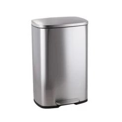 Dunelm Stainless Steel 50L Pedal Bin -Comfortable Home 1000118014 alt02