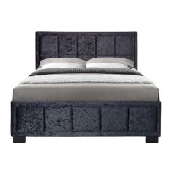 Birlea Hannover Black Crushed Velvet Bed Frame 10 Birlea Hannover Black Crushed Velvet Bed Frame -Comfortable Home 1000125685 alt02