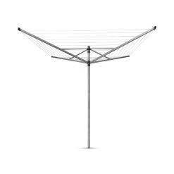 Brabantia 4 Arm Liftomatic Rotary Washing Line With Ground Spike, 50m -Comfortable Home 1000143743 alt01