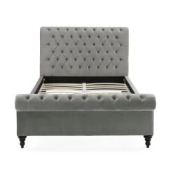 Limelight Classic Grey Chesterfield Bed 10 Limelight Classic Grey Chesterfield Bed -Comfortable Home 1000147435 alt02