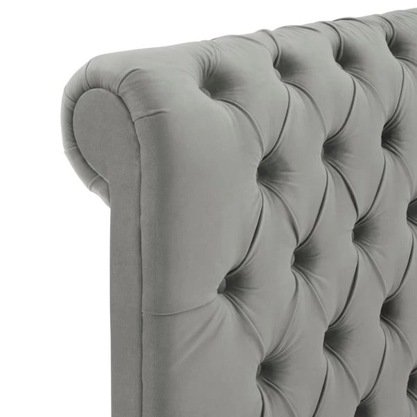 Limelight Classic Grey Chesterfield Bed 8 Limelight Classic Grey Chesterfield Bed - Image 6