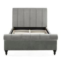 Limelight Classic Grey Pleated Bed -Comfortable Home 1000147437 alt02