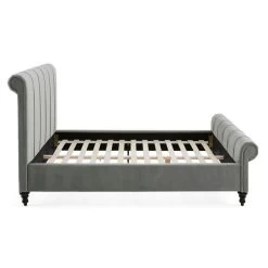 Limelight Classic Grey Pleated Bed -Comfortable Home 1000147437 alt04