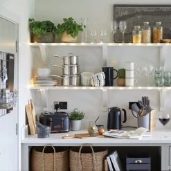 Dunelm 1.7L 3.kW Matt Navy & Copper Jug Kettle -Comfortable Home 1000150238 alt04