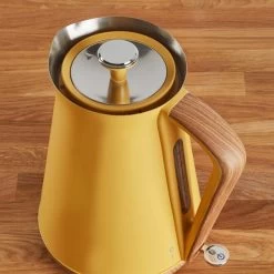 Dunelm Contemporary 1.7L 3kW Ochre Jug Kettle 8 Dunelm Contemporary 1.7L 3kW Ochre Jug Kettle -Comfortable Home 1000155916 alt02