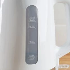 Dunelm 1.7L 3kW Plastic White Kettle -Comfortable Home 1000155946 alt02