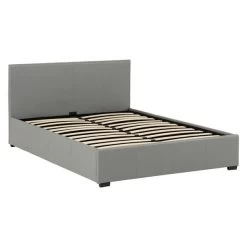 Seconique Waverley Grey Faux Leather Ottoman Bed 11 Seconique Waverley Grey Faux Leather Ottoman Bed -Comfortable Home 1000163733 alt03