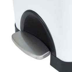 Dunelm White Gloss 30L Slim Bin -Comfortable Home 1000165277 alt03