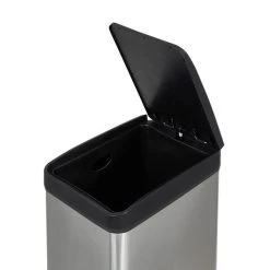 Dunelm Stainless Steel 30L Slim Recycling Bin -Comfortable Home 1000165280 alt02