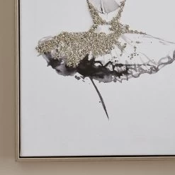 Dunelm Ballerina Tutu Boxed Canvas -Comfortable Home 1000167899 alt02