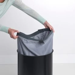 Brabantia Black Cork 60L Laundry Bin 11 Brabantia Black Cork 60L Laundry Bin -Comfortable Home 1000168433 alt04
