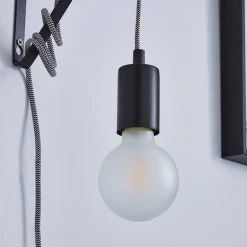 Dunelm Bradford Plug In Flex Set Black -Comfortable Home 1000183105 alt02