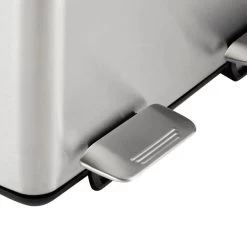 Dunelm Stainless Steel 40L Curve Recycling Bin -Comfortable Home 1000185514 alt04