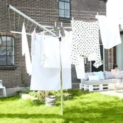 Brabantia 40 Metre 4 Arm Top Spinner Rotary Washing Line