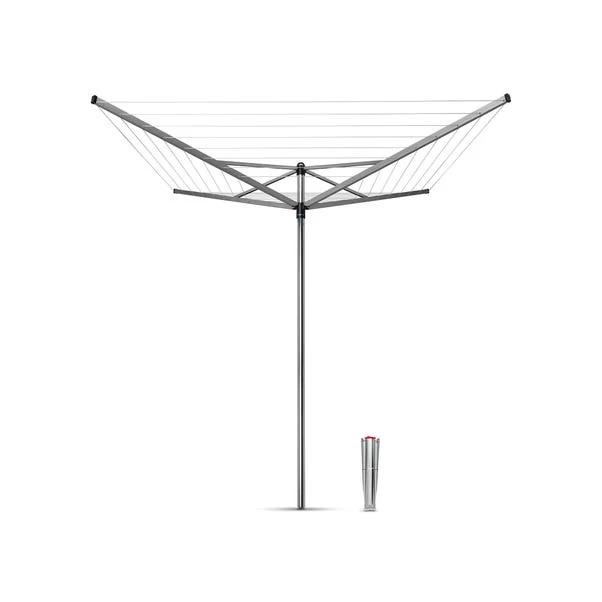 Brabantia 4 Arm Top Spinner Rotary Washing Line, 50m 3 Brabantia 4 Arm Top Spinner Rotary Washing Line, 50m