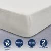 Comfortzone Memory Foam Medium Rolled Mattress -Comfortable Home 30125046
