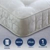 Bedmaster Medium 1000 Pocket Sprung Mattress -Comfortable Home 30282129