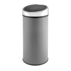 Dunelm 30L Grey Press Top Bin