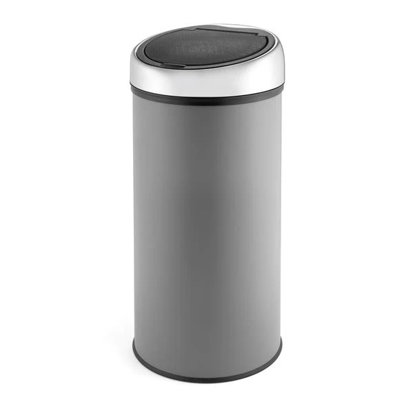 Dunelm 30L Grey Press Top Bin 3 Dunelm 30L Grey Press Top Bin