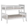 Seconique Neptune White Triple Sleeper Bunk Bed -Comfortable Home 30299929