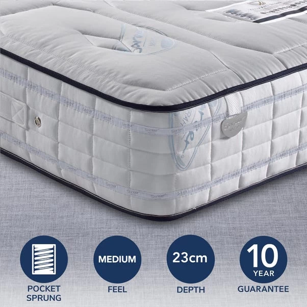 Sareer Pocketo Medium Firm 2000 Pocket Sprung Mattress 3 Sareer Pocketo Medium Firm 2000 Pocket Sprung Mattress