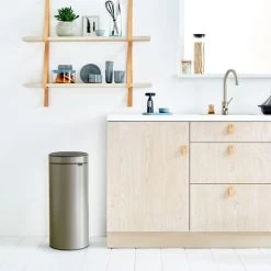Brabantia 30L Platinum Touch Bin