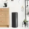 Brabantia 30L Matt Black Touch Bin 1 Brabantia 30L Matt Black Touch Bin -Comfortable Home 30491147