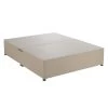 Dunelm Universal Cream Linen Divan Base