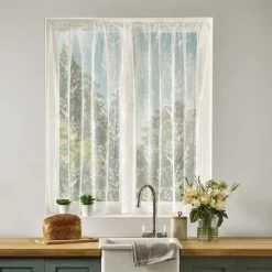 Dunelm By The Metre Maisie Lace Net Fabric