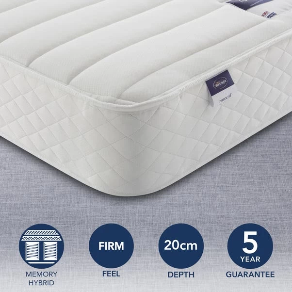 Silentnight Firm Miracoil Memory Mattress 3 Silentnight Firm Miracoil Memory Mattress