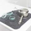 Brabantia Sinkside Dark Grey Microfibre Dish Drying Mat -Comfortable Home 30653192