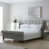 Limelight Classic Grey Pleated Bed -Comfortable Home 30653259