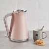 Dunelm Contemporary 1.7L 3kW Blush Pink Jug Kettle -Comfortable Home 30662257