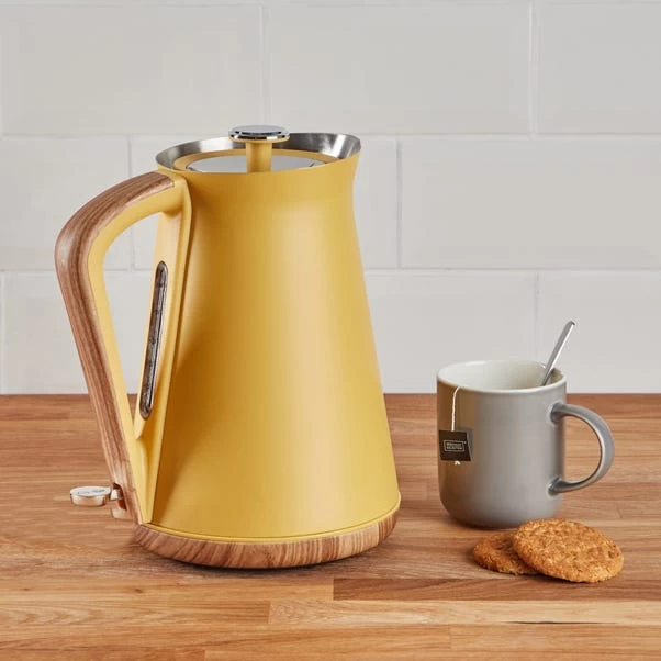 Dunelm Contemporary 1.7L 3kW Ochre Jug Kettle 3 Dunelm Contemporary 1.7L 3kW Ochre Jug Kettle