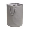 Dunelm Geo Tile Grey Laundry Bag -Comfortable Home 30669498