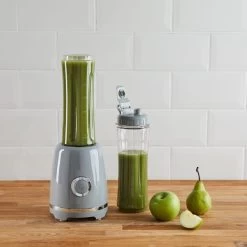Dunelm 300W Grey Table Blend And Go Blender