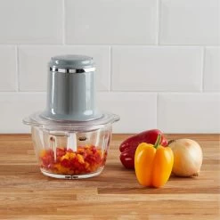 Dunelm 350W Grey Chopper