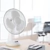 Dunelm 12" White Desk Fan 2 Dunelm 12" White Desk Fan -Comfortable Home 30676257