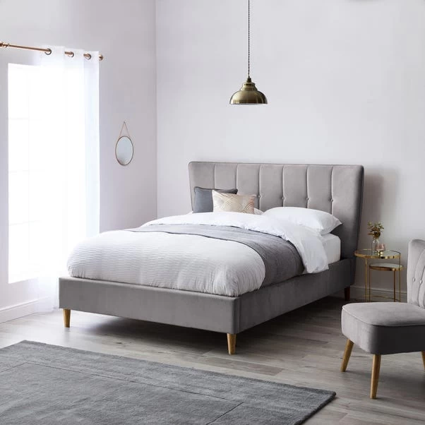 Dunelm Isla Velvet Bed Frame 3 Dunelm Isla Velvet Bed Frame