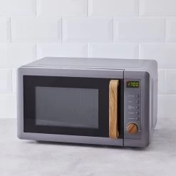 Dunelm Contemporary 20L 700W Grey Microwave