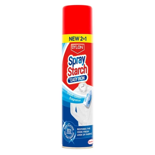 Dylon Spray Starch & Easy Iron 300ml 3 Dylon Spray Starch & Easy Iron 300ml