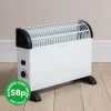 Dunelm DF Convector Heater -Comfortable Home 30699705